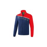 5-C Jacke mit abnehmbaren rmeln new navy/rot/wei