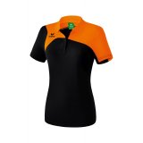 Club 1900 2.0 Polo schwarz/orange