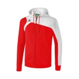Club 1900 2.0 Trainingsjacke mit Kapuze rot/weiß