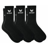 Erima 3-Pack Socken schwarz 43-46