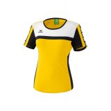 Erima CLASSIC 5-CUBES T-Shirt gelb/schwarz/wei