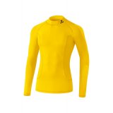 Elemental Longsleeve mit Stehkragen gelb