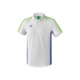 Erima Masters Polo wei/mazarine blue