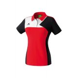 Erima Premium One Poloshirt rot/schwarz/wei