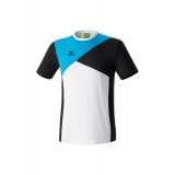 Erima Premium One T-Shirt wei/schwarz/curacao