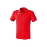 Funktions Poloshirt rot
