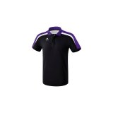 Liga 2.0 Poloshirt schwarz/violet/wei