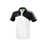 Premium One 2.0 Poloshirt weiß/schwarz/weiß
