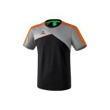 Premium One 2.0 T-Shirt schwarz/grau melange/neon orange