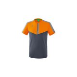Squad T-Shirt new orange/slate grey/monument grey