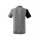 5-C Poloshirt schwarz/grau melange/wei