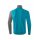 5-C Polyesterjacke oriental blue melange/grau melange/wei