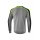 Liga 2.0 Sweatshirt grau melange/schwarz/green gecko
