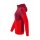 Squad Tracktop Jacke mit Kapuze bordeaux/rot