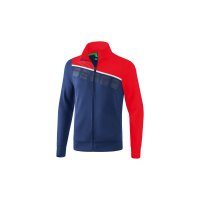 5-C Polyesterjacke new navy/rot/wei XXXL