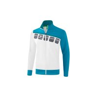 5-C Prsentationsjacke wei/oriental blue/colonial blue