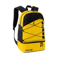 Club 5 Multifunktionsrucksack mit Bodenfach gelb/schwarz