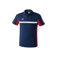 Erima CLASSIC 5-CUBES Poloshirt new navy/rot