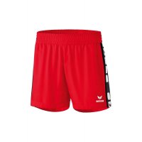 Erima CLASSIC 5-CUBES Short rot/schwarz