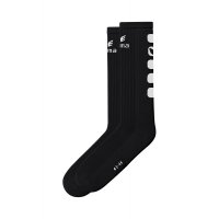 Erima CLASSIC 5-CUBES Socke lang schwarz/wei