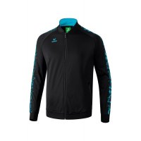 Erima Graffic 5-C Tracktopjacke schwarz/atlantis