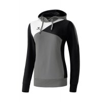 Erima Premium One Hoodie granit/schwarz/wei