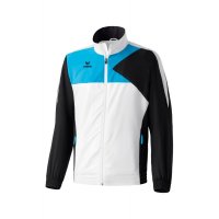 Erima Premium One Prsentationsjacke wei/schwarz/curacao