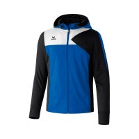 Erima Premium One Trainingsjacke mit Kapuze new royal/schwarz/wei