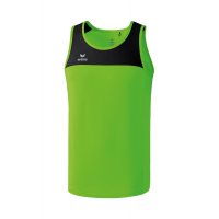 Erima Race Line Running Singlet green gecko/schwarz