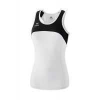 Erima Race Line Running Singlet wei/schwarz