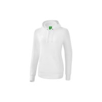 Kapuzensweat Damen wei