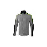 Liga 2.0 Prsentationsjacke grau melange/schwarz/green gecko