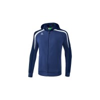 Liga 2.0 Trainingsjacke mit Kapuze new navy/dark navy/wei