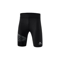 RACING Lauftight kurz schwarz