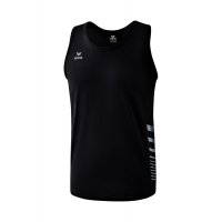 Race Line 2.0 Running Singlet schwarz